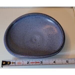 Coffelt Studio pottery bowl, Blue with gently flared sides. 4 1/2" diameter